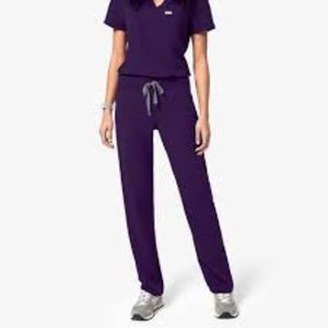 ISO Figs purple scrubs in small